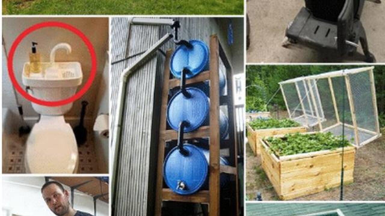 BUILD THESE NO GRID SURVIVAL PROJECTS ON YOUR PROPERTY