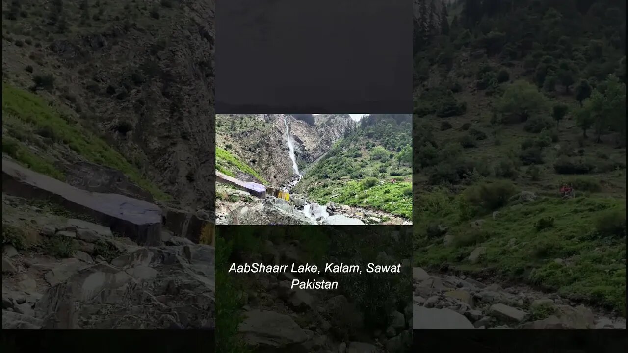 Beautiful AabShaarr Lake in Kalam, Sawat, Pakistan #shorts