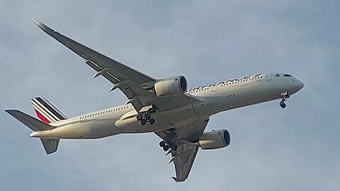 Airbus A350 F-HTYO en provenance de Paris à Fortaleza