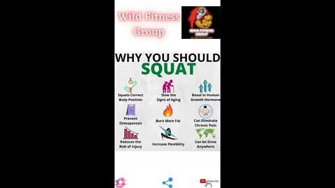 🔥Why you should squat🔥#fitness🔥#wildfitnessgroup🔥#shorts🔥