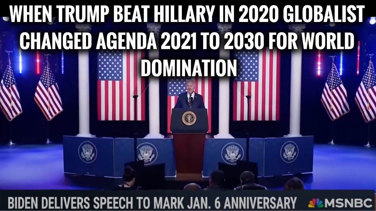 MSNBC Broadcast of Biden's 2024 Election Speech