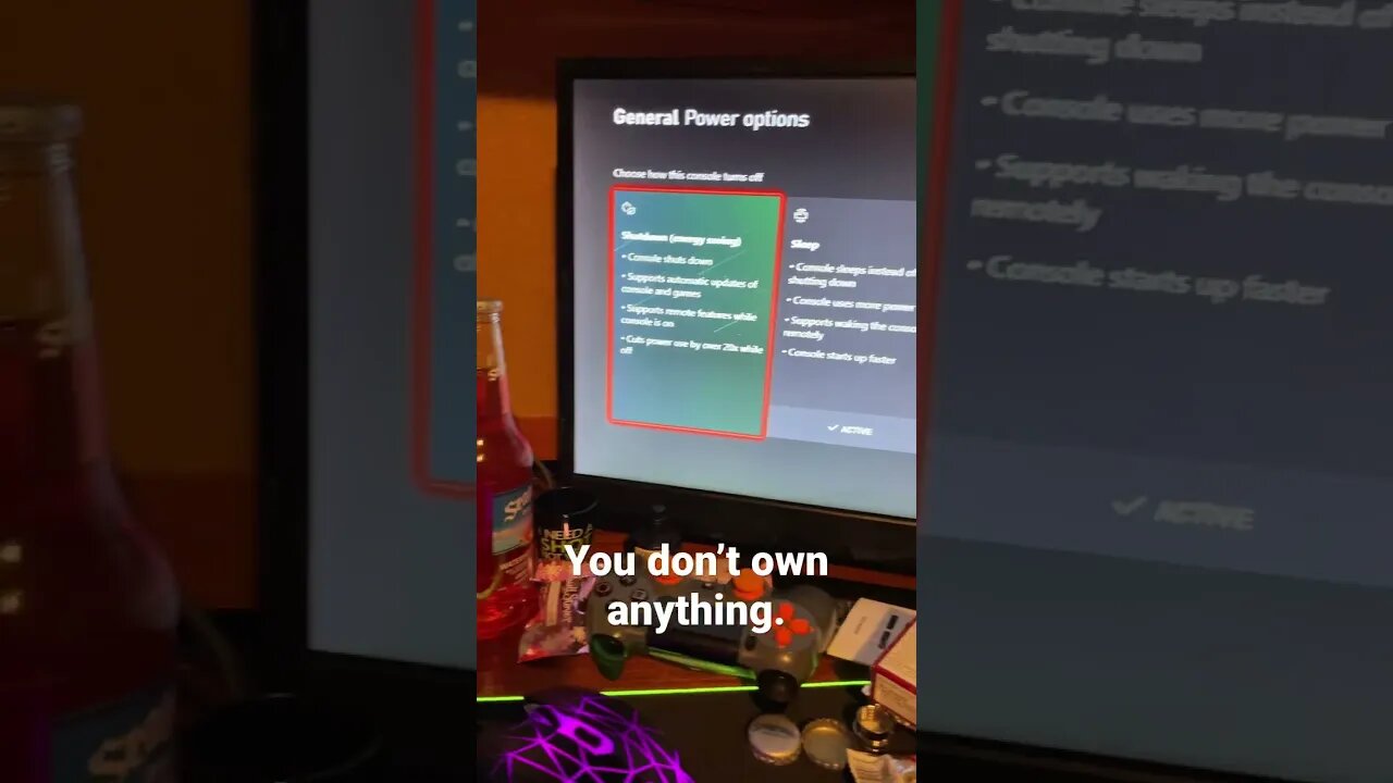 Xbox owns your property you bought from them apparently.