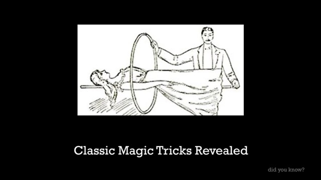 Classic Magic Tricks Revealed