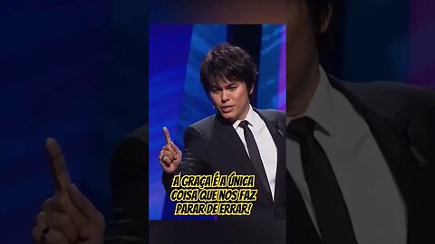 A graça é a única coisa que nos dá parar de pecar! #josephprince #graça #evangelho#mensagemdodia #fé