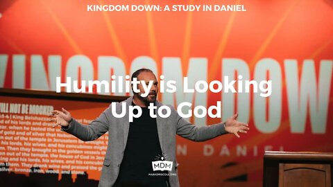 Humility is Looking Up to God