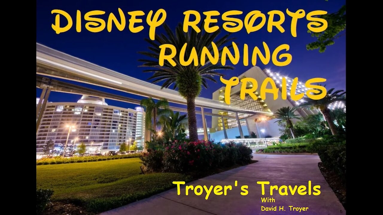 Running Trails at Walt Disney World Resort with Troyer's Travels