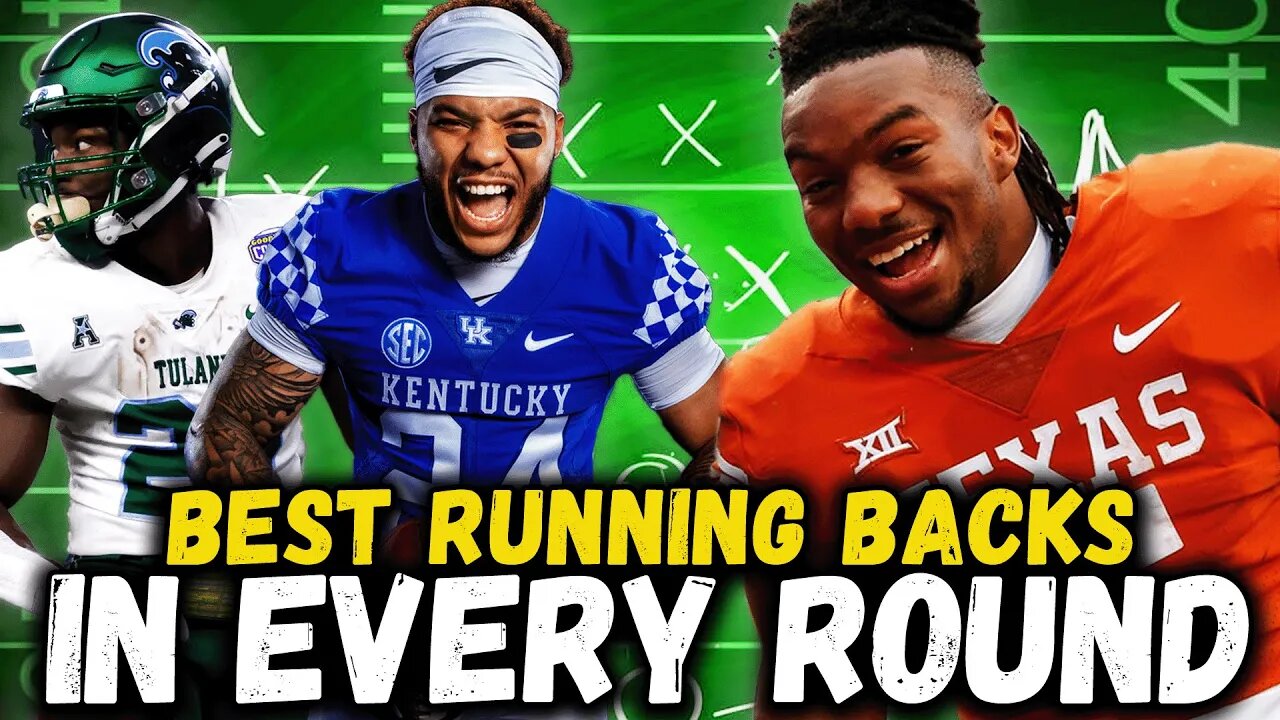 Best Running Back in Every Round of the 2023 NFL Draft