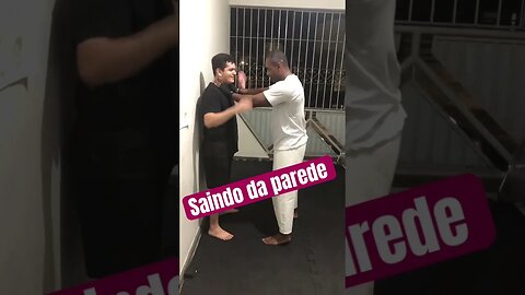 Defesa de esganamento na parede #combate #segurança #aracaju #defesapessoal #kravmaga #esporte