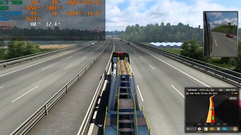 Euro Truck Simulator 2 Core i5 8500T RTX 3050