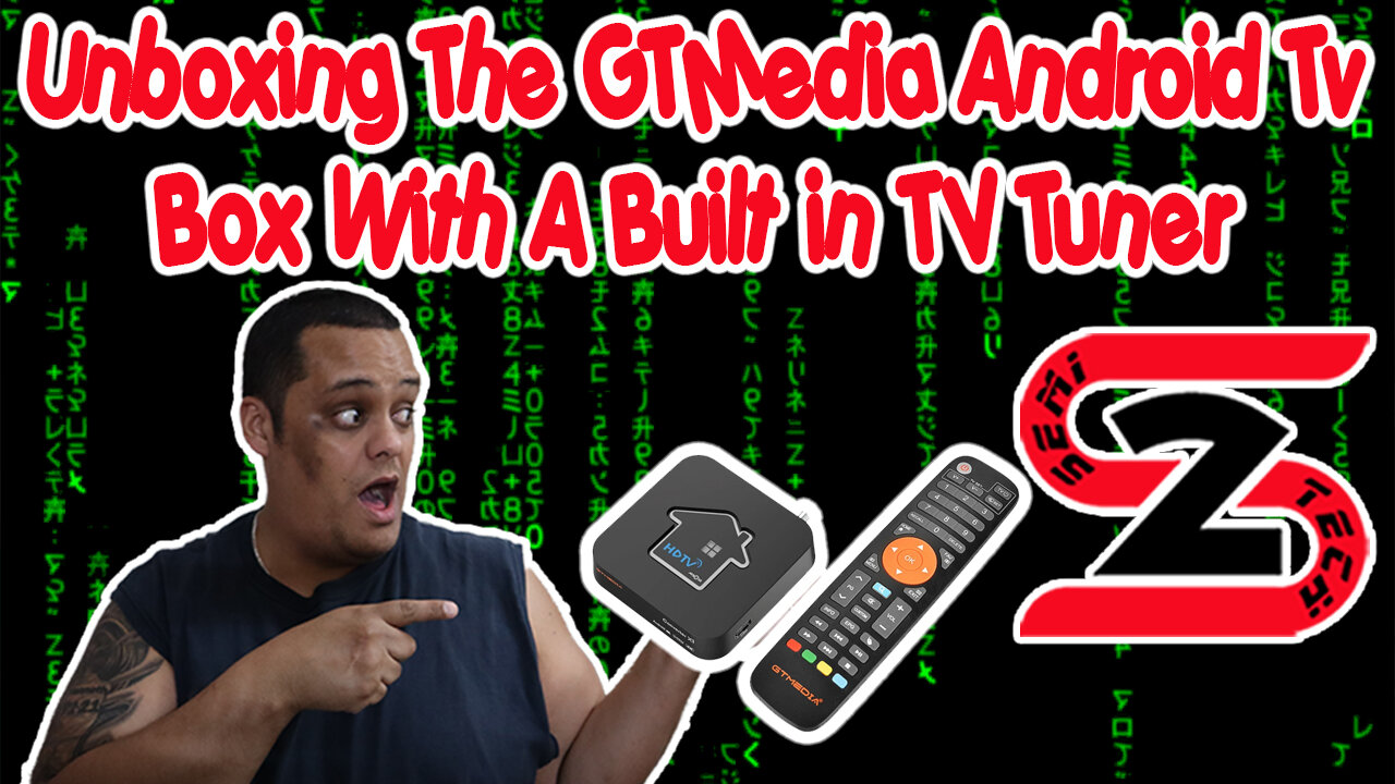 Unboxing My New GTMedia Andriod TV Box With Built In TV Tuner