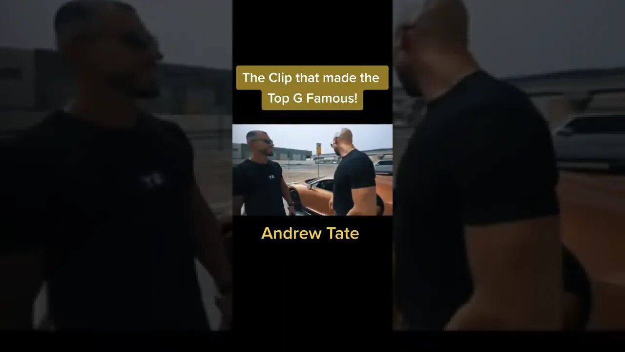 The Clip that Made Andrew Tate Famous | Become Alpha #andrewtate #mindset #hustlersuniversity