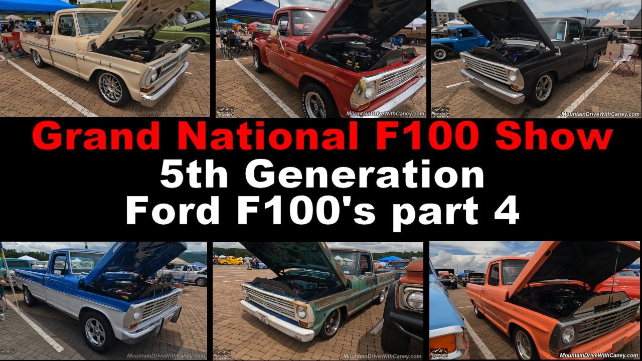 05-18-2024 Grand National F100 Show in Pigeon Forge - 5th Gen F100s part 4