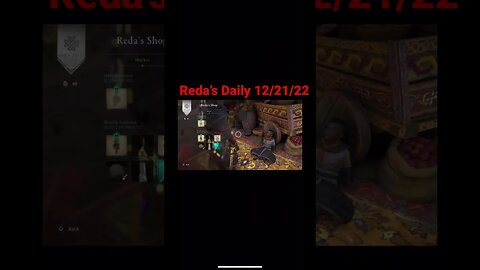 Reda’s Daily 12/21/22