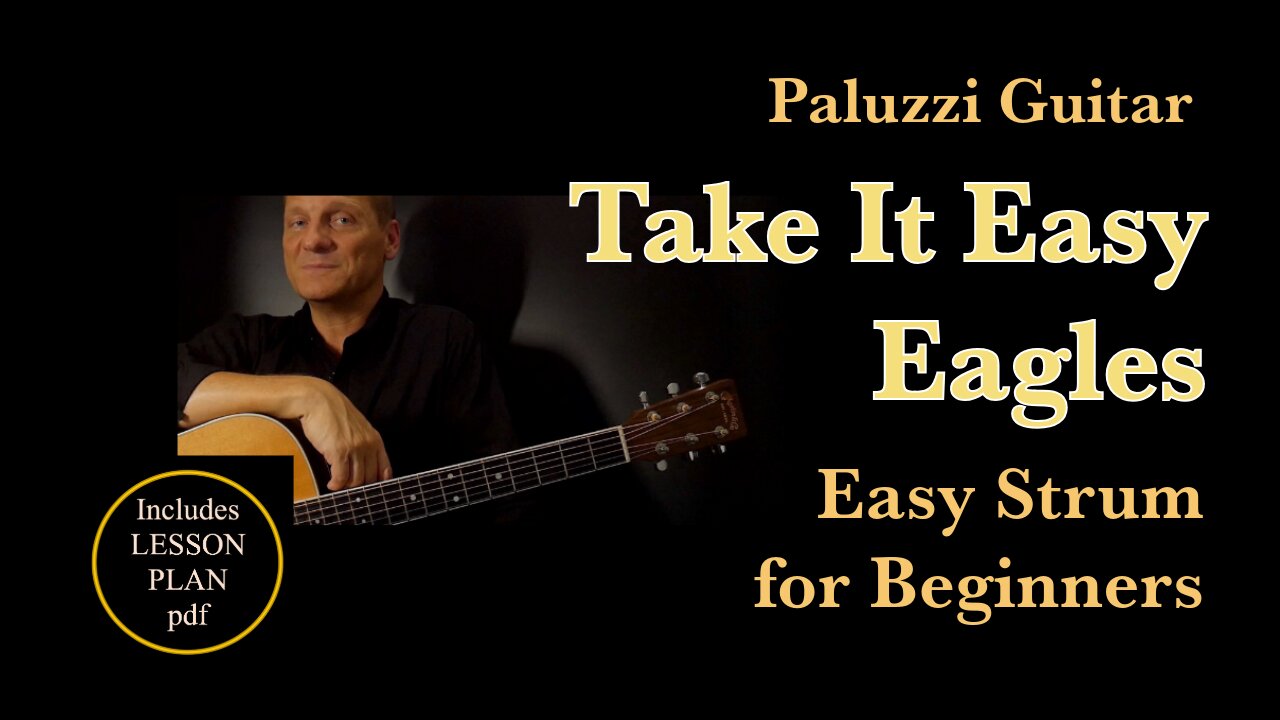 Eagles Take It Easy Rhythm Strum [Guitar Lessons for Beginners]