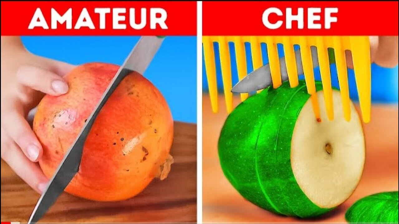 How To Easy Peel and cut fruits and Vegetables