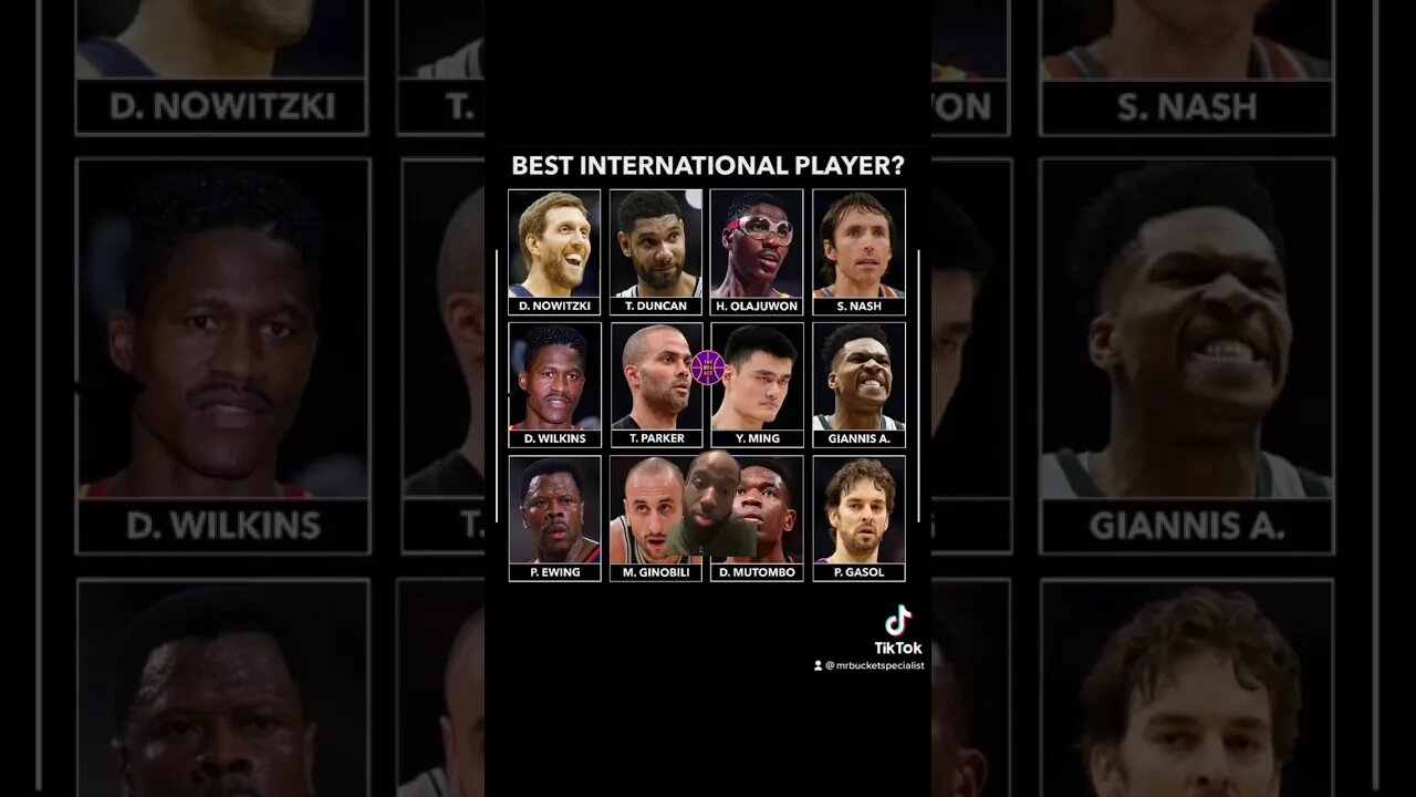 Which legend was the best international player ? #sports #nba #tiktok #basketball #fypシ #nbalegends