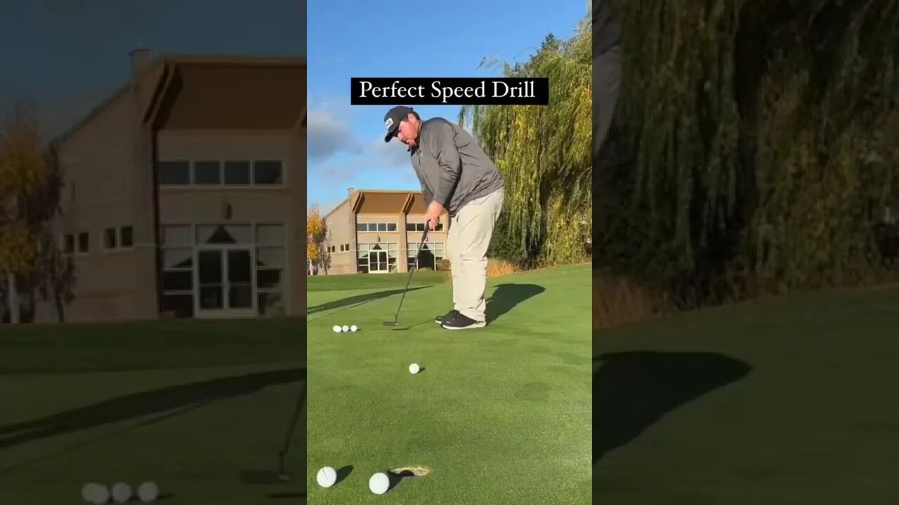 Try to get the golf ball to slowly fall into the cup. #shorts #subscribe #youtubeshorts #follow