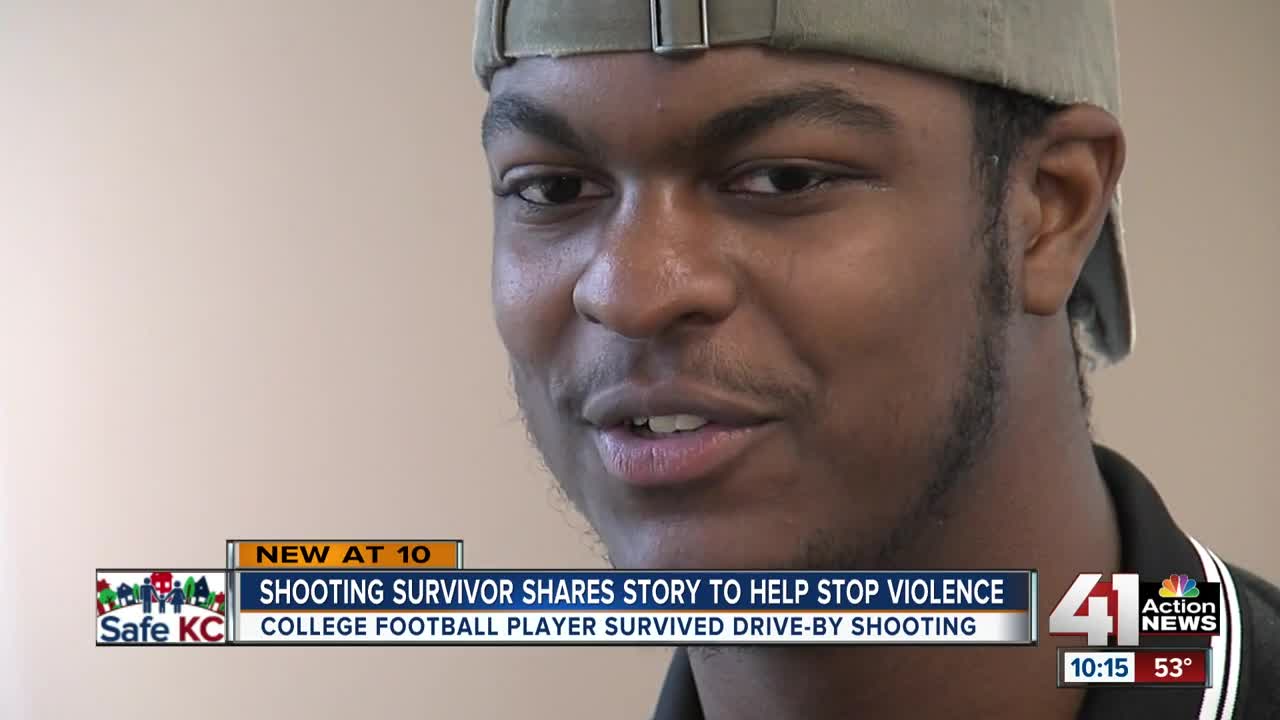 SKC: Teen shows how violence destroys lives