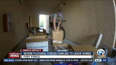 More than 100 families have 24 hours to leave their homes.