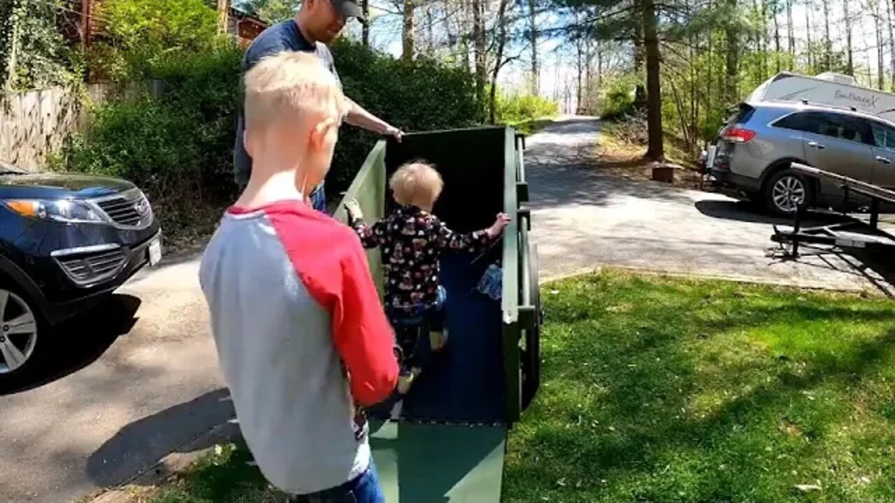 Hiking & Camping in 2 Man Camper Handcart with Bunk Beds Ultimate Bug Out Cart