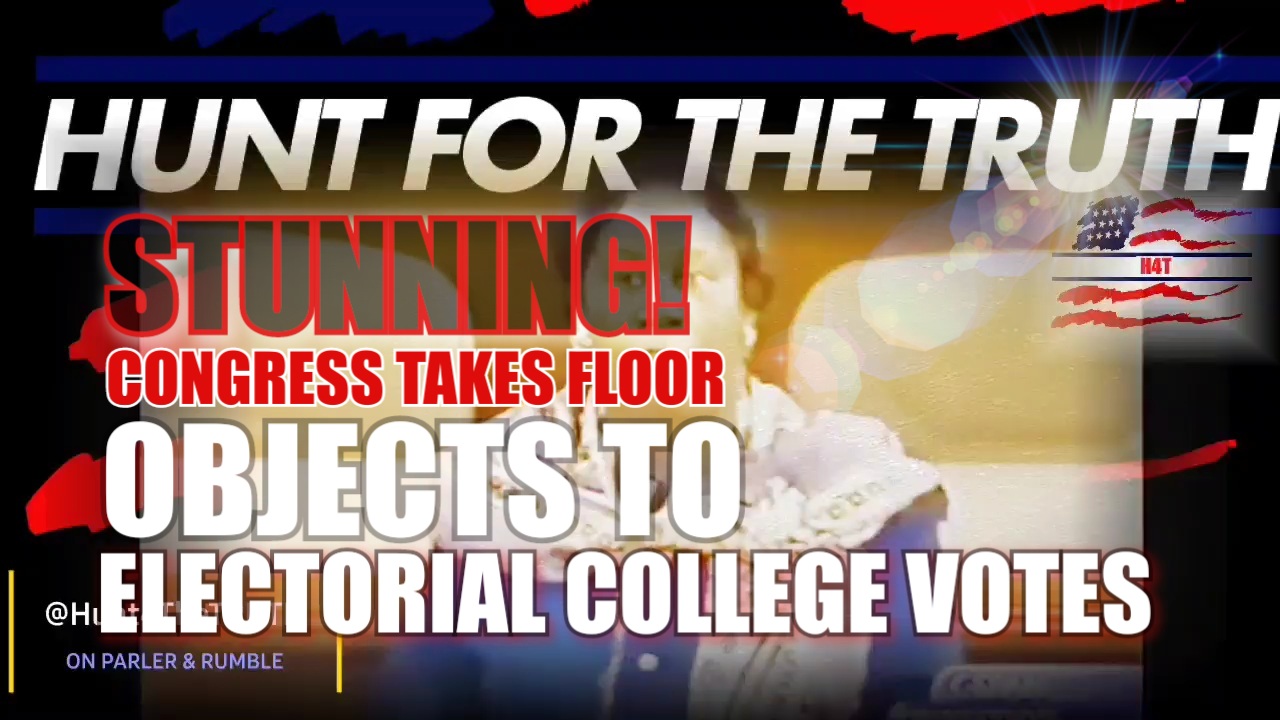 BREAKING! CONGRESSMEN & WOMEN FINALLY TAKE TO THE FLOOR & OBJECT TO ELECTION FRAUD! MIND-BLOWING