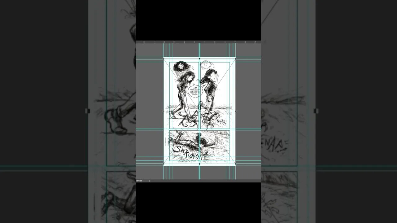 Cleaning and Lettering Page 127 #ComicArt