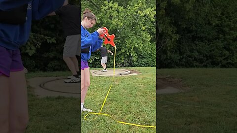 Shotput at the Illinois State Senior Olympics in Springfield