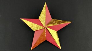 3D Paper Star I The Little Mouse Project