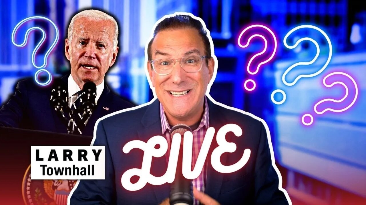 Biden MYSTERIOUSLY Leaves Event..."to Go to the Situation Room" | LARRY LIVE