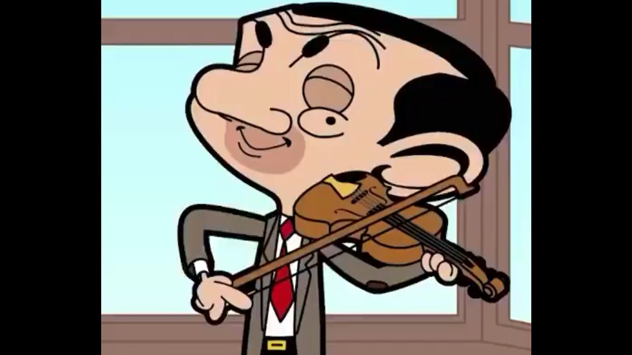 Playing Mr. Bean Very good