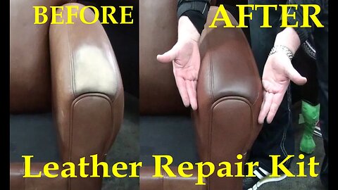 FIX WORN LEATHER - Aniline LEATHER REPAIR KIT