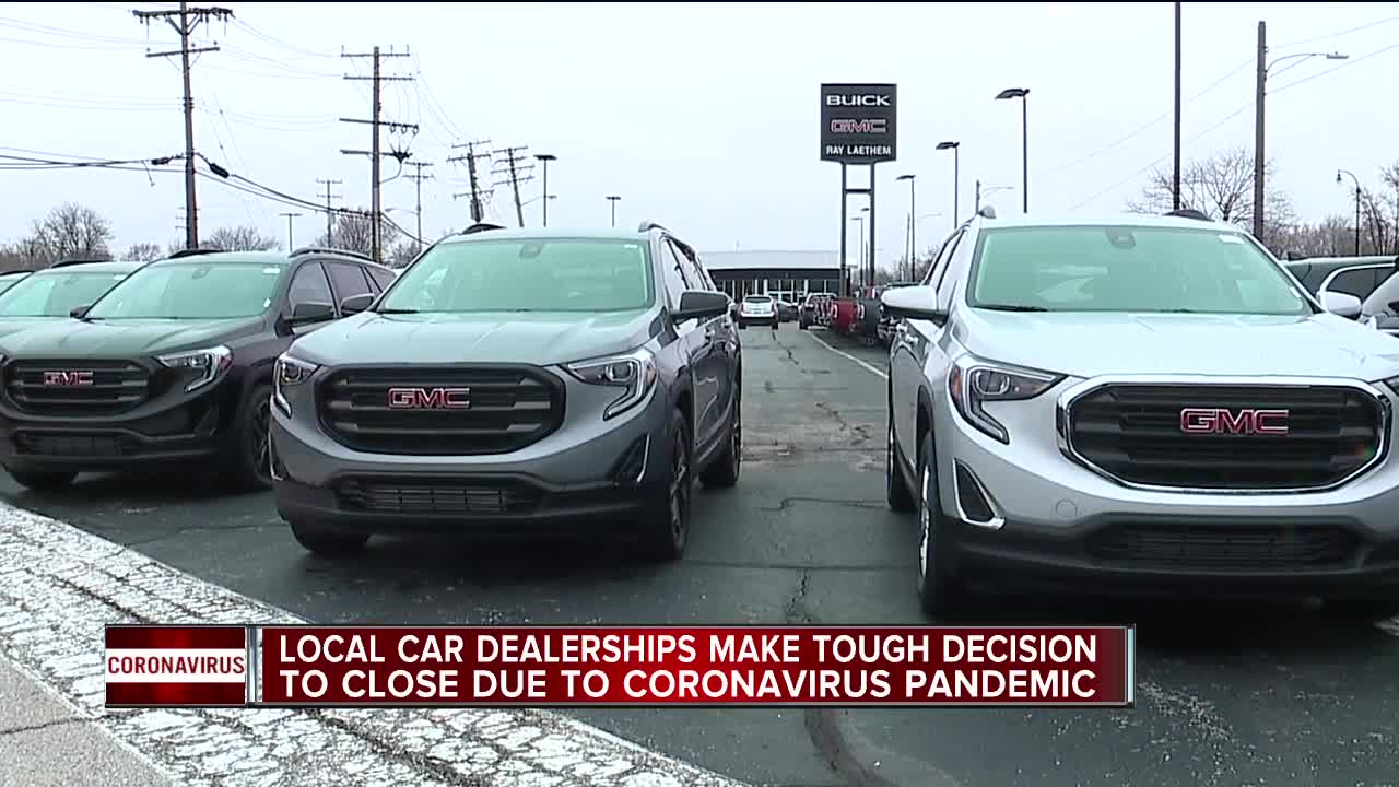 'It was the right decision to make.' Detroit car dealer temporarily closes to fight coronavirus