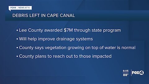 ASK FOX 4: Canals full of debris, no place for water to go