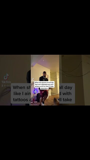 When she ignore you all day #seemlytuber #tikok #reels #shortvideo #trending #blackyoutuber