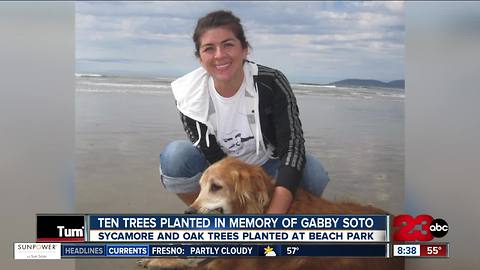 Trees planted in Beach Park in memory of beloved Wasco teacher