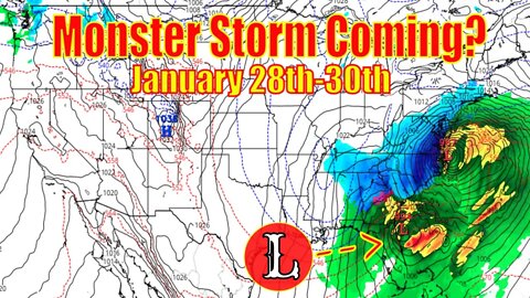 Is A Monster Storm Coming!? - The WeatherMan Plus Weather Channel