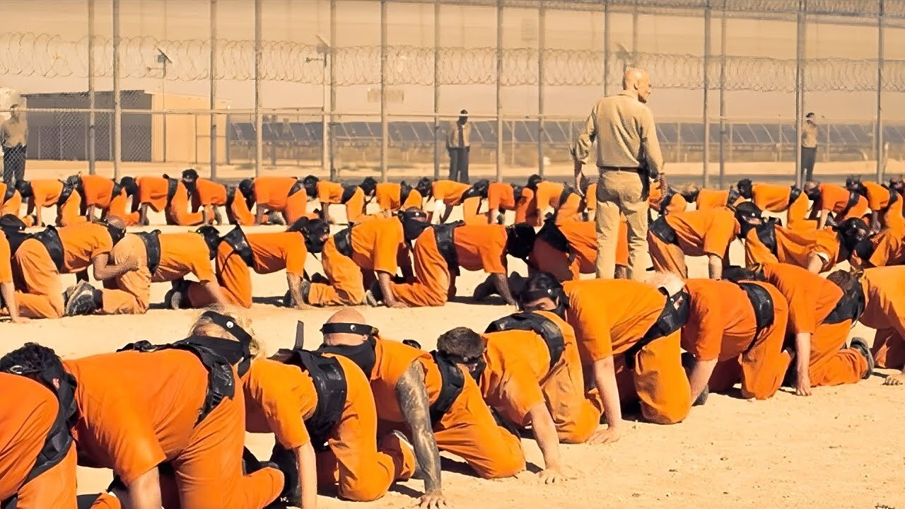 World's Strictest Prison: 500 Inmates Locked & Linked Like Centipede To Prevent Escape
