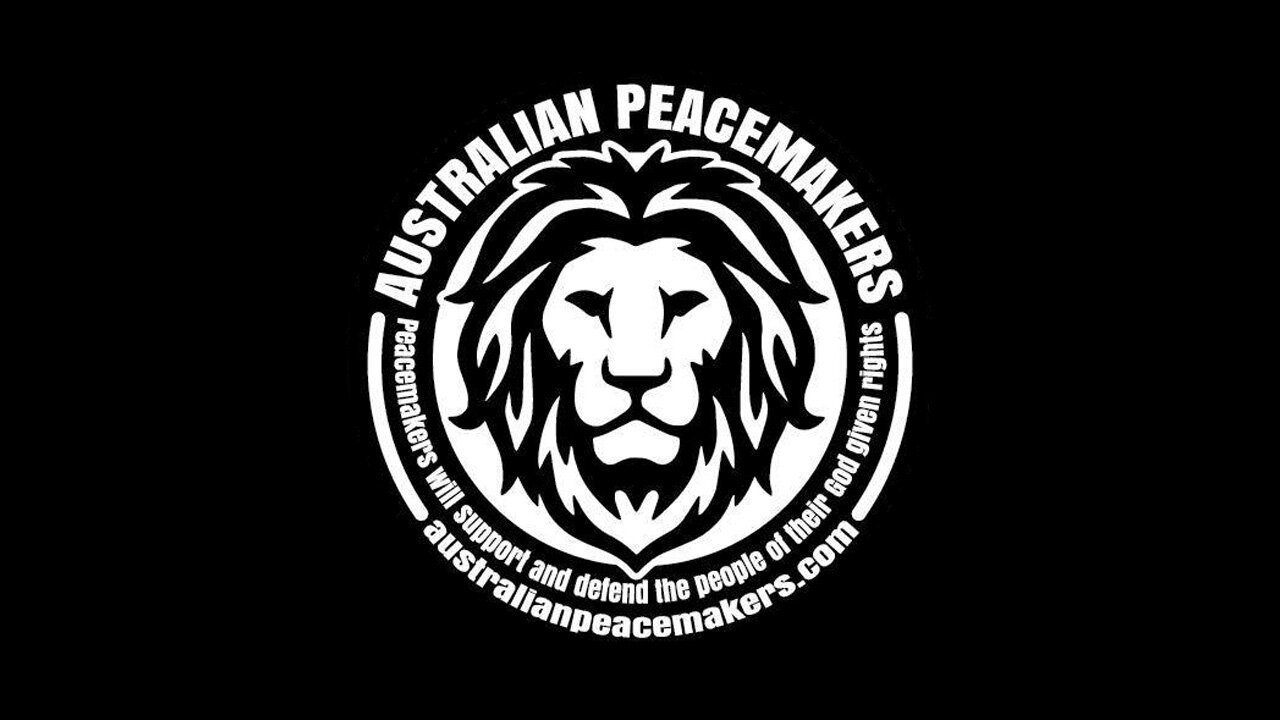 Australian Peacemakers - They Will Keep Pushing Until We All Say No!