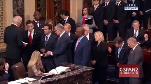 Senator Marco Rubio sworn in to second term on Senate floor