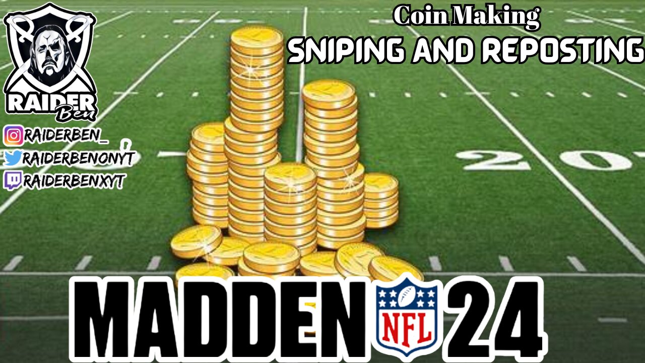 Madden 24 Coin Making || Sniping And Reposting