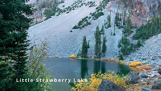 HIKING EXPLORING Little Strawberry Lake @ Alpine Base of Rabbit Ears Peak | Malheur NF | Oregon | 4K