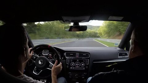 Golf GTI at Nurburgring Nordschleife