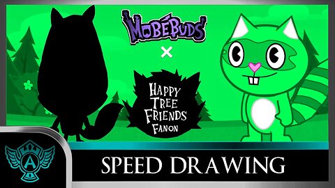 Speed Drawing: Happy Tree Friends Fanon - Vert | Mobebuds Style