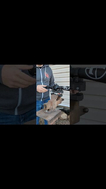 Mounting SAC Final Scope Level in a vise