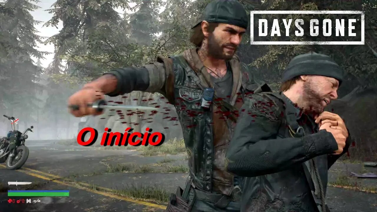 Deu ERRO de sincronia entre áudio e imagem - Days Gone - Início