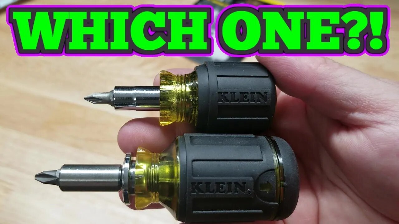 Which Klein Tools Stubby Screwdriver Is Right For You?