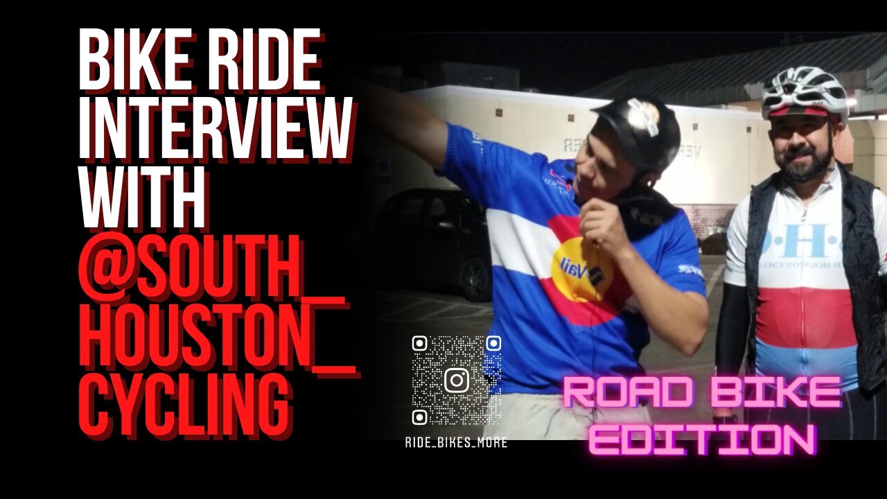 Bike Ride Interviews With @South_Houston_Cycling | Cycling Show | Bicycle Podcast |Road Bikes