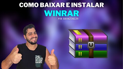 COMO BAIXAR E INSTALAR O WINRAR - RÁPIDO E FÁCIL