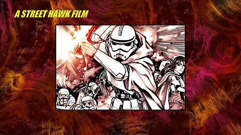 AI - Star Wars as a manga cartoon