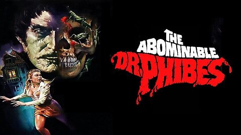 THE ABOMINABLE DR. PHIBES 1971 Disfigured Dr. Seeks Revenge for Death of his Wife FULL MOVIE HD & W/S